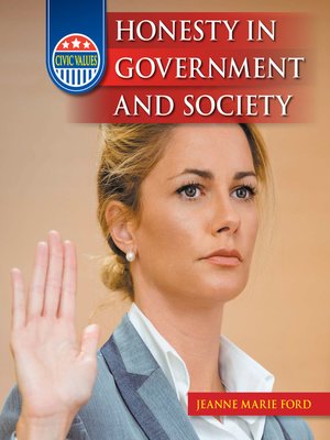 cover image of Honesty in Government and Society